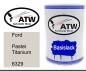 Preview: Ford, Pastel Titanium, 6329: 500ml Lackdose, von ATW Autoteile West.